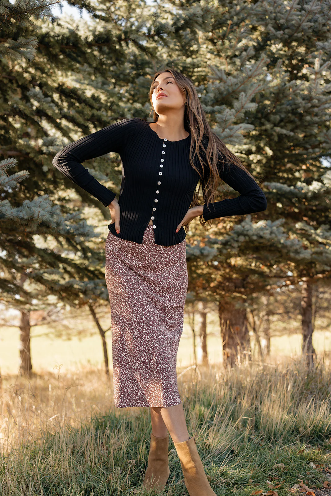 Tiny Perfect Things Midi Skirt - Image 50