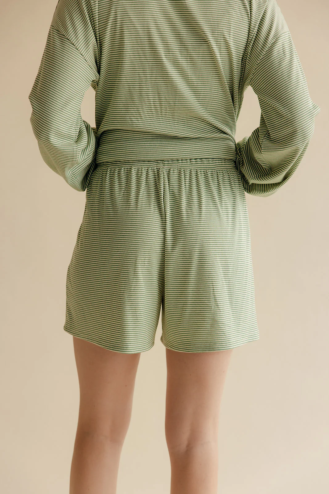 Under It All Stripe Shorts - Image 6