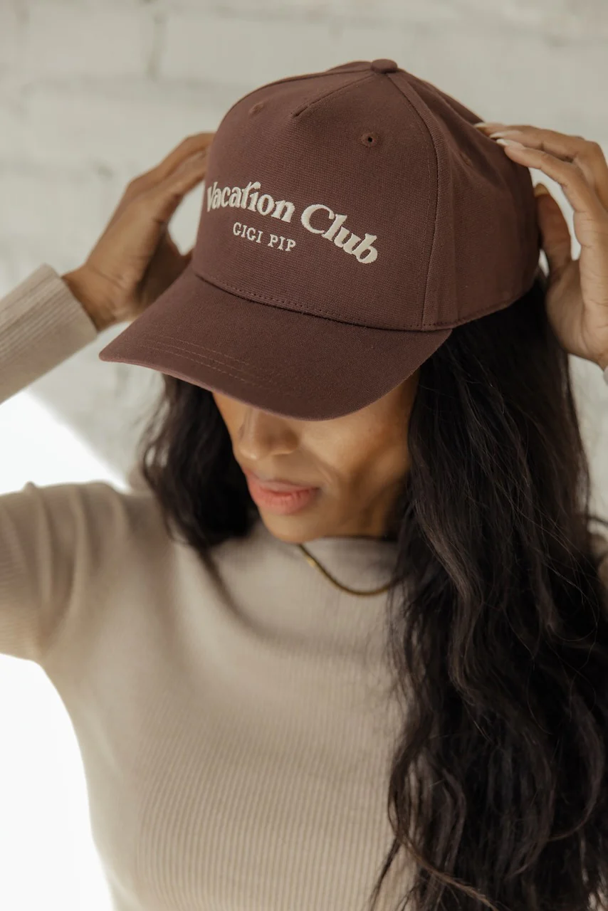 Vacation Club Canvas Trucker Hat - Image 12