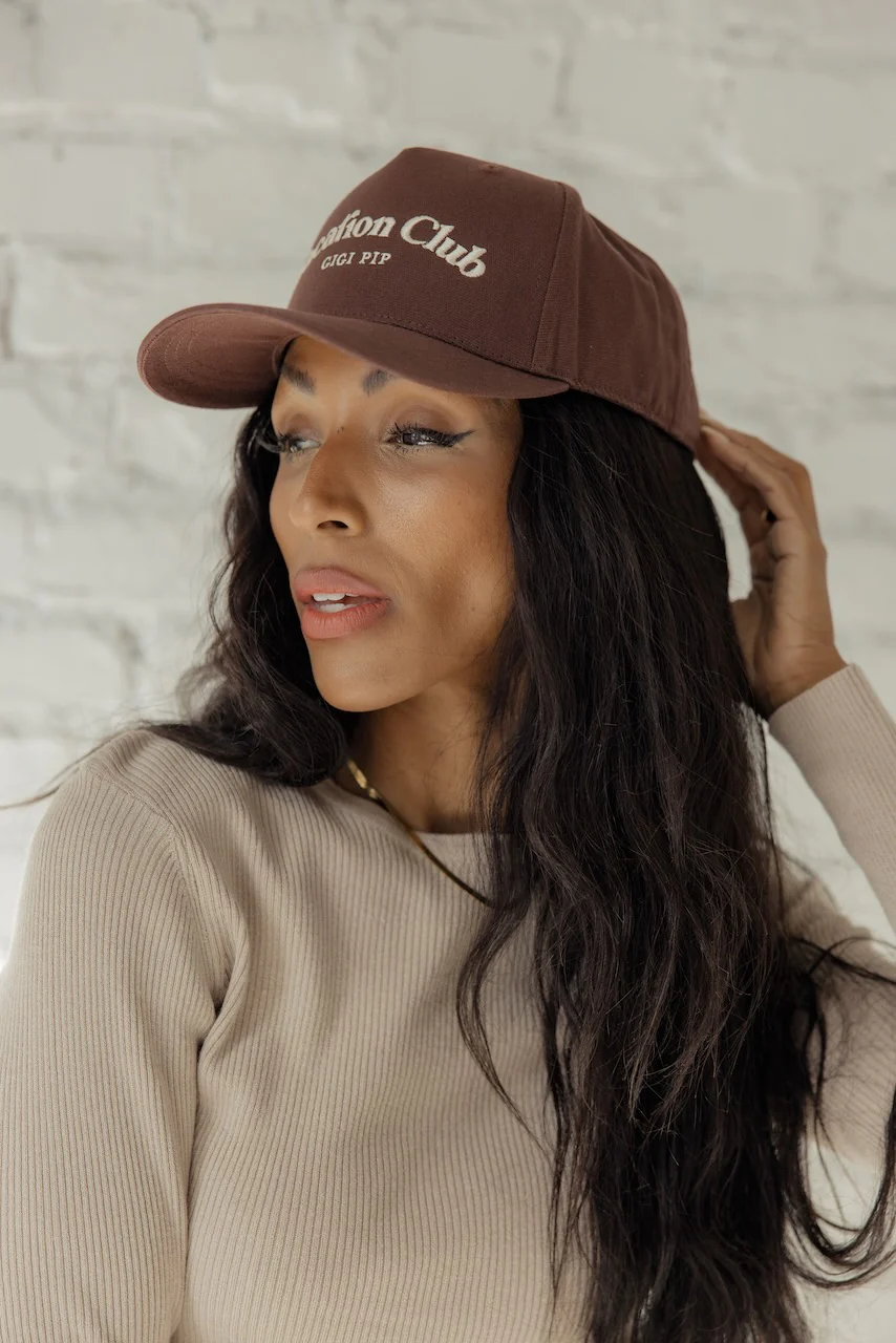 Vacation Club Canvas Trucker Hat - Image 13