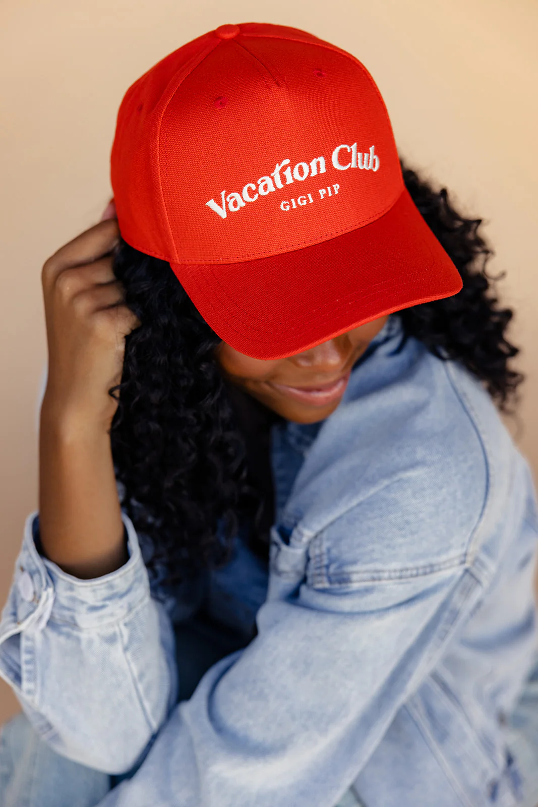 Vacation Club Canvas Trucker Hat - Image 15
