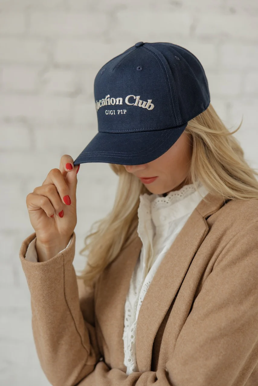 Vacation Club Canvas Trucker Hat - Image 3