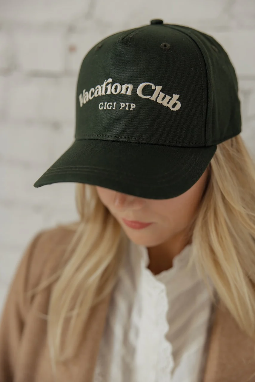 Vacation Club Canvas Trucker Hat - Image 7