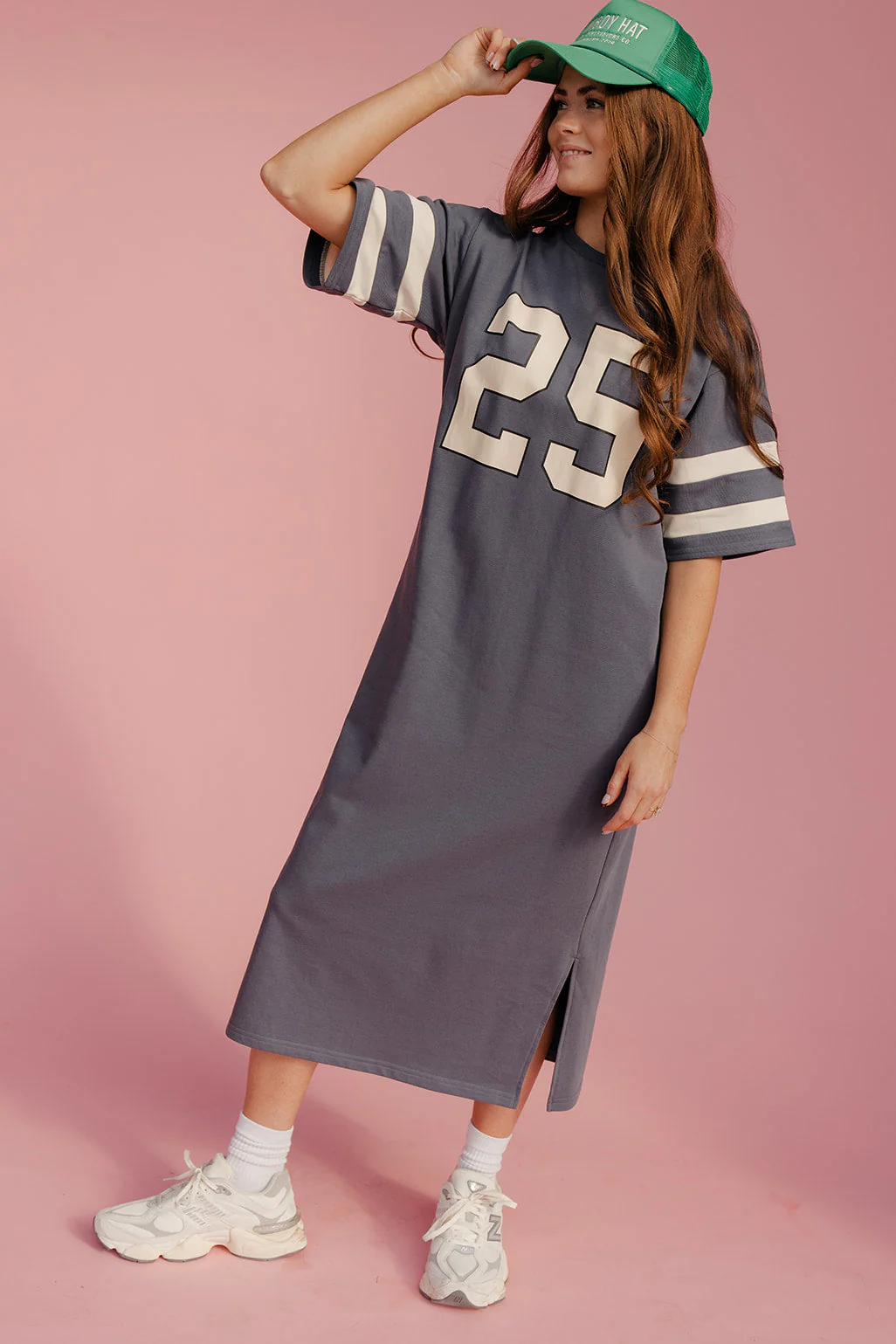 Varsity Weekend T-Shirt Dress