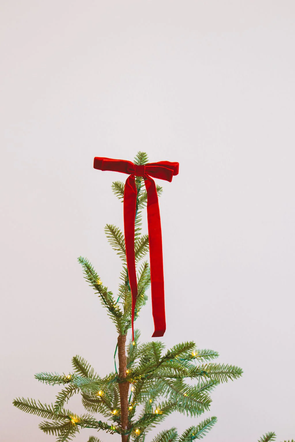 Velvet Double Bow Barrette - Image 3