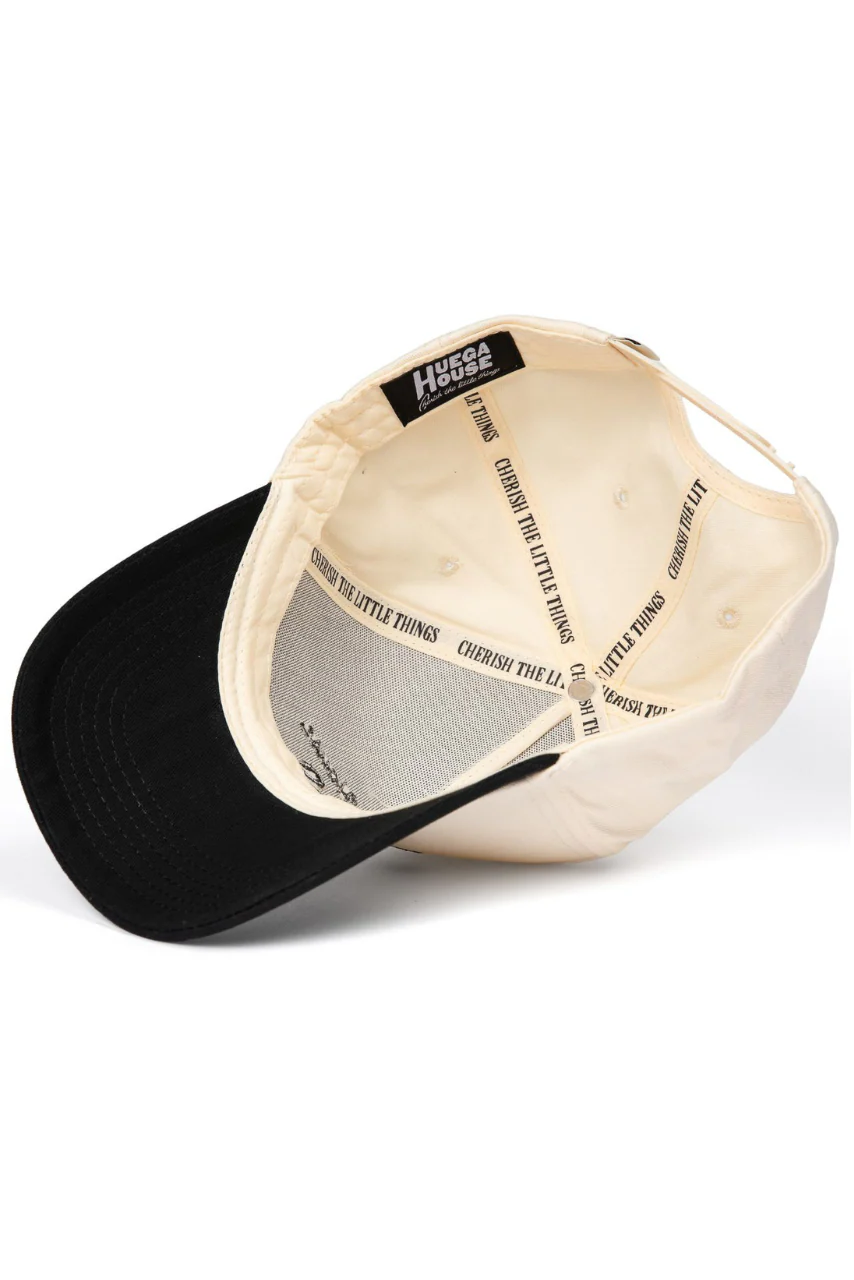 Vintage Swan | Black & Natural Hat - Image 3
