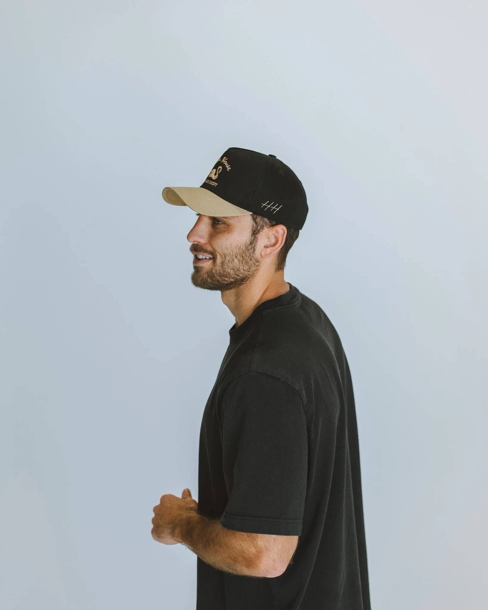 Vintage Swan | Khaki & Black Hat - Image 6