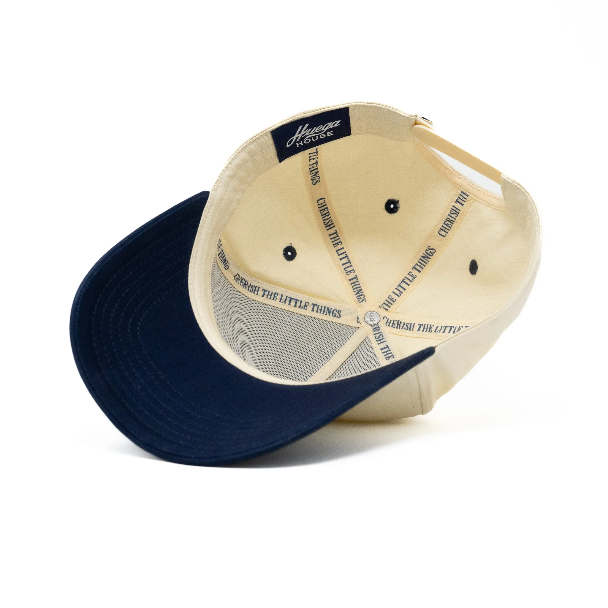 Vintage Swan | Navy & Natural Hat - Image 4