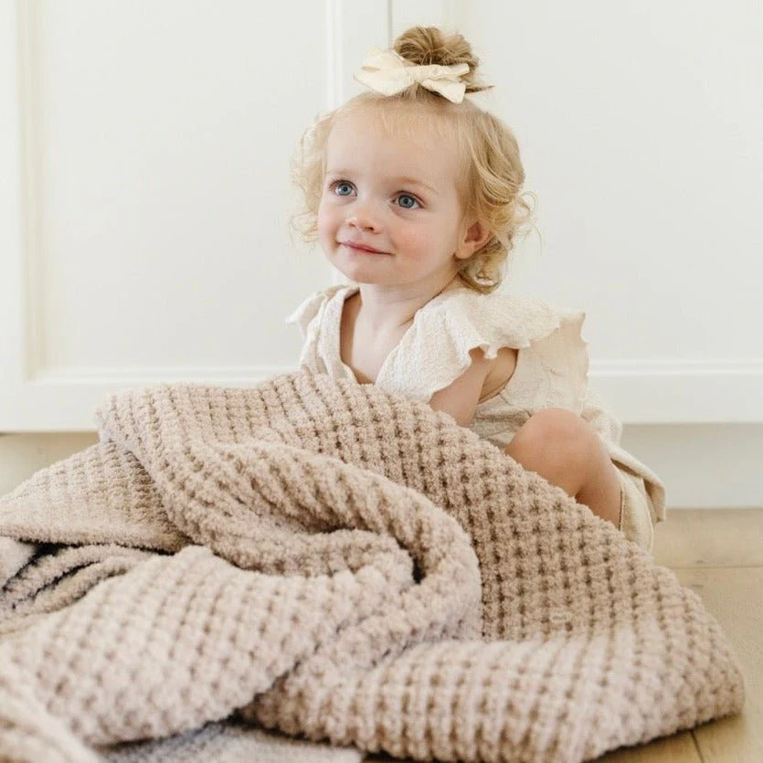WAFFLE KNIT RECEIVING BLANKETS - Image 12