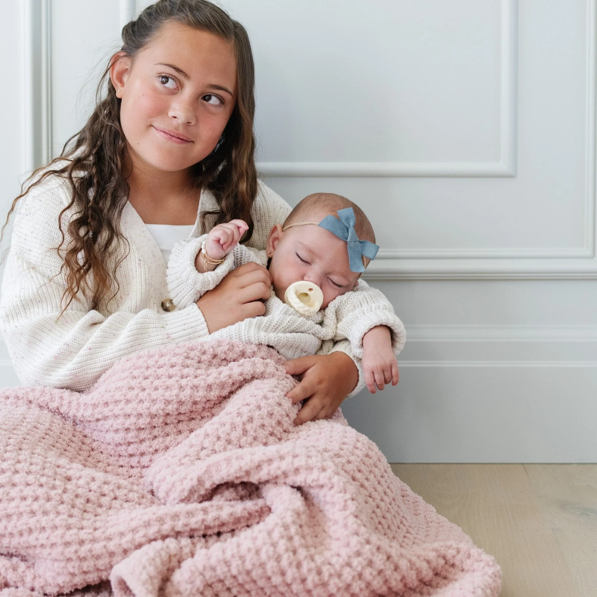 WAFFLE KNIT RECEIVING BLANKETS - Image 4