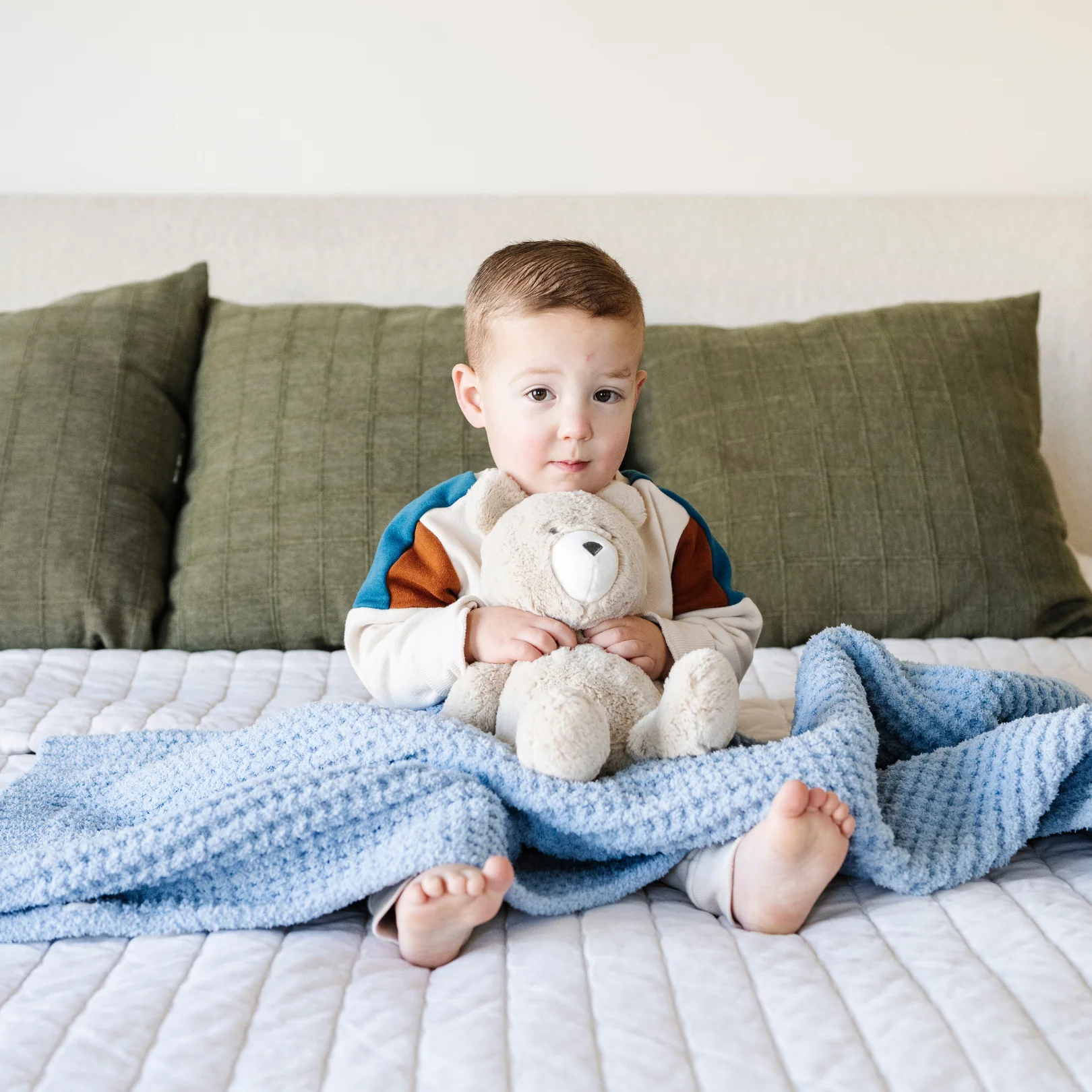 WAFFLE KNIT TODDLER BLANKETS - Image 17