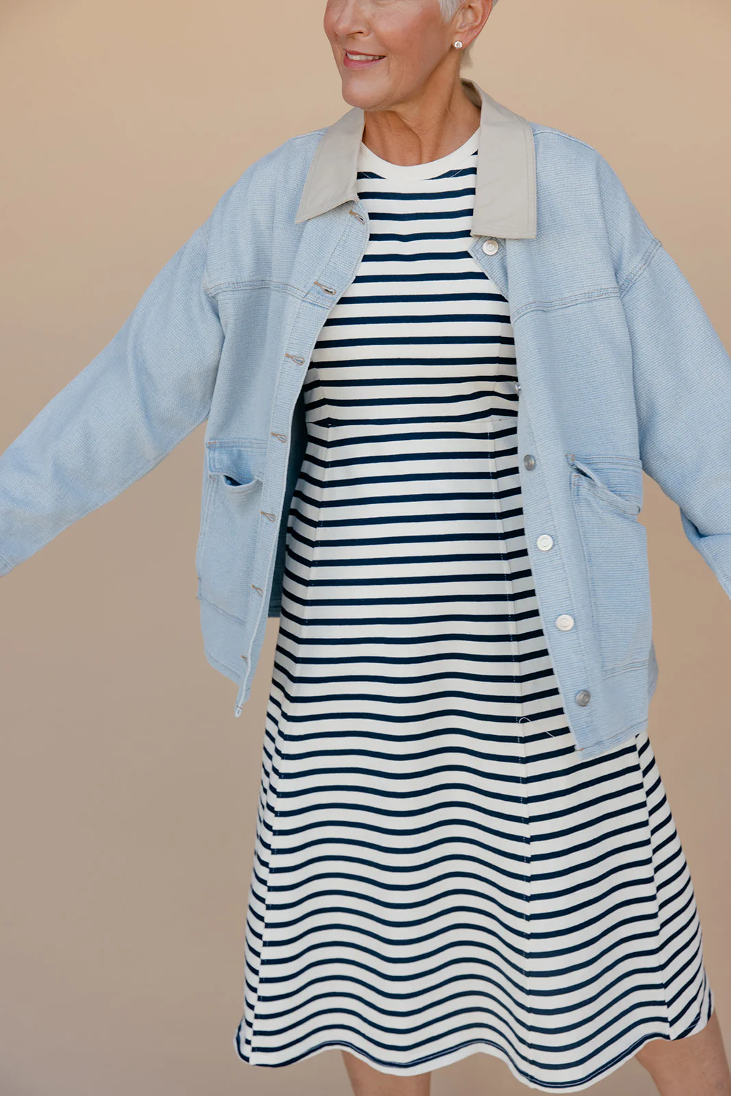 Walkabout Striped Midi - Image 8
