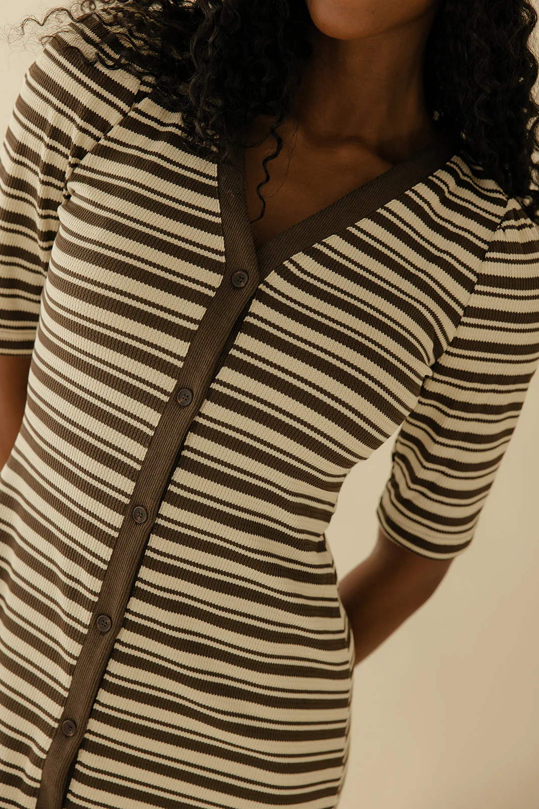 Walking Distance Stripe Dress - Image 3