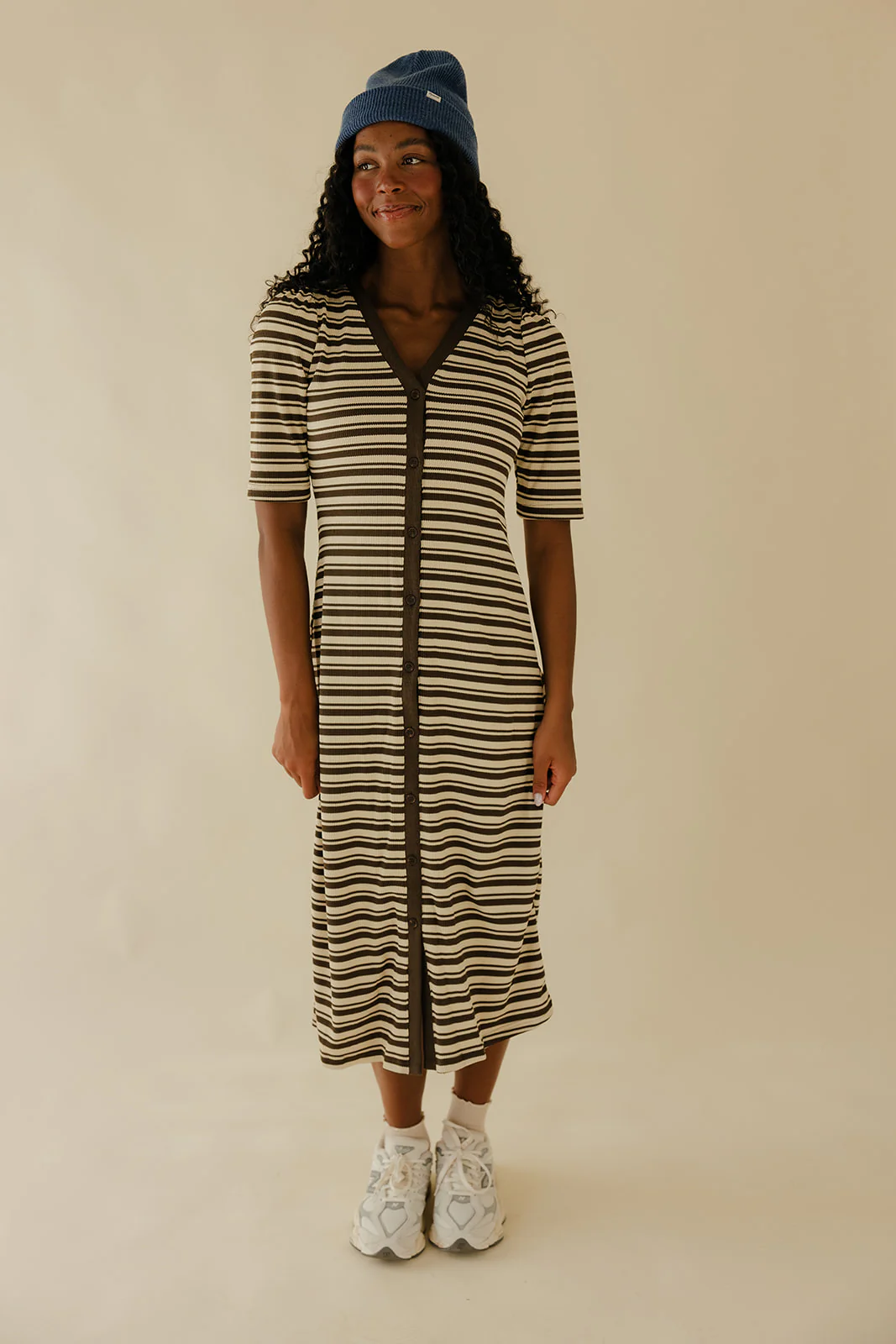 Walking Distance Stripe Dress - Image 4