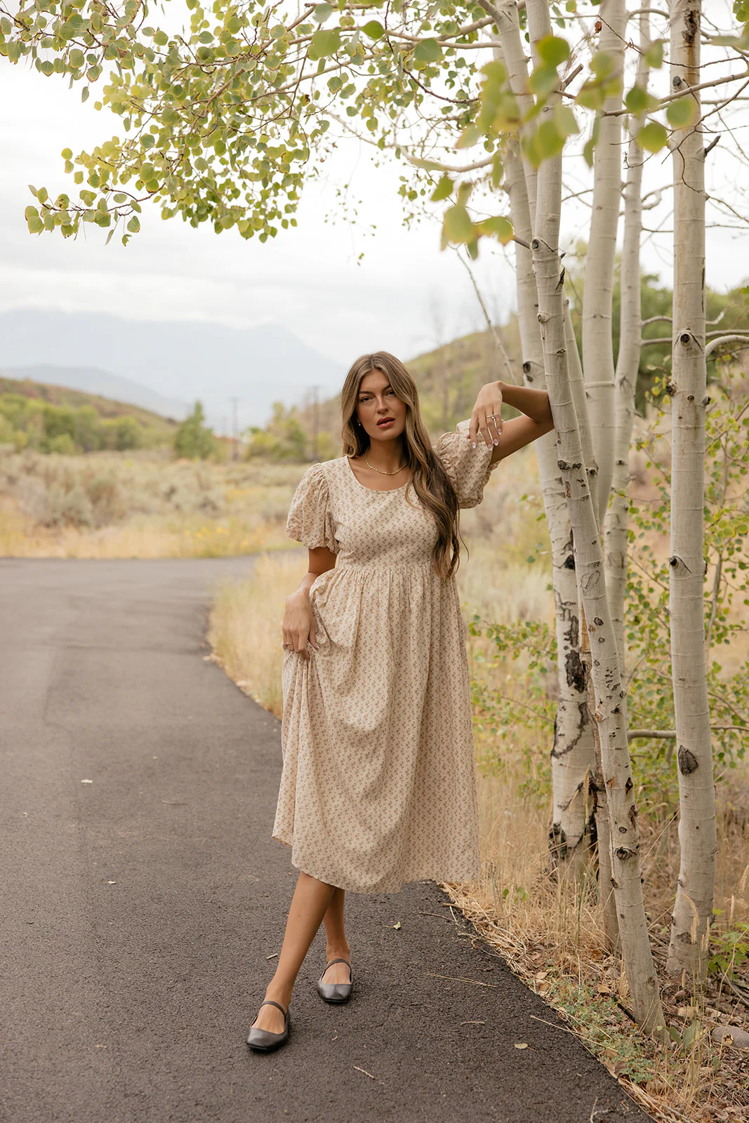 Whispering Grove Midi Dress - Image 6
