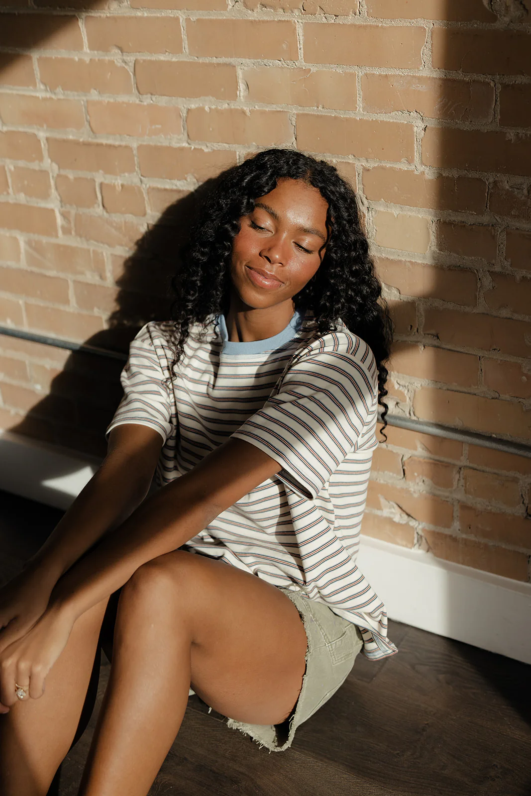 Wide Open Spaces Striped Tee - Image 5