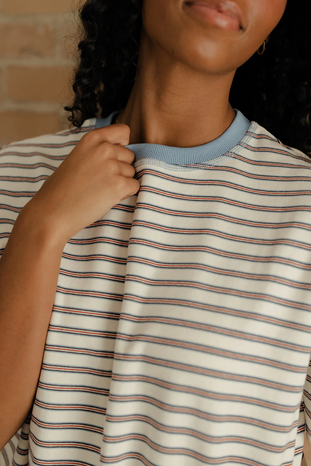 Wide Open Spaces Striped Tee - Image 6