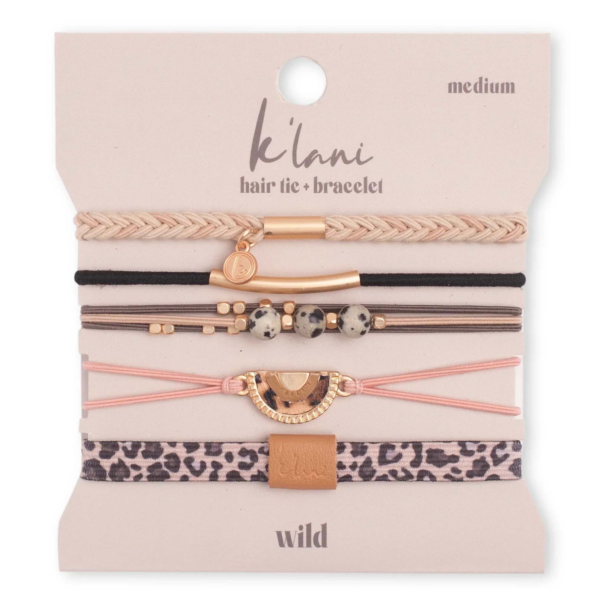 Wild- Hair Tie Bracelet