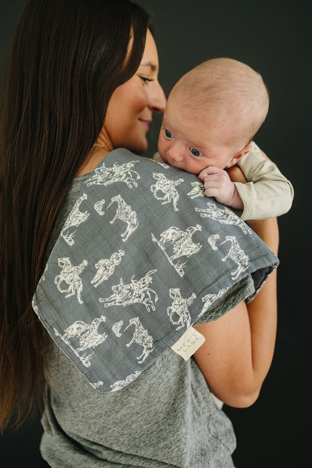 Wild West Muslin Burp Cloth - Image 2
