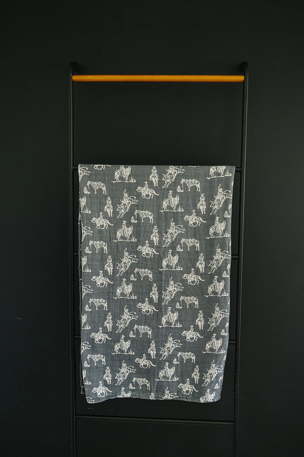 Wild West Muslin Swaddle Blanket - Image 3