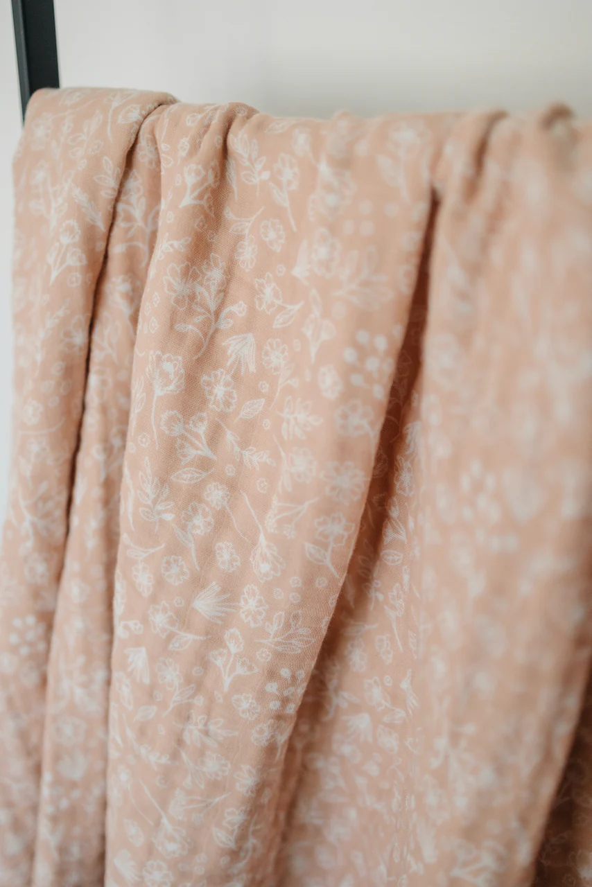 Wildflower Swaddle Blanket - Image 6