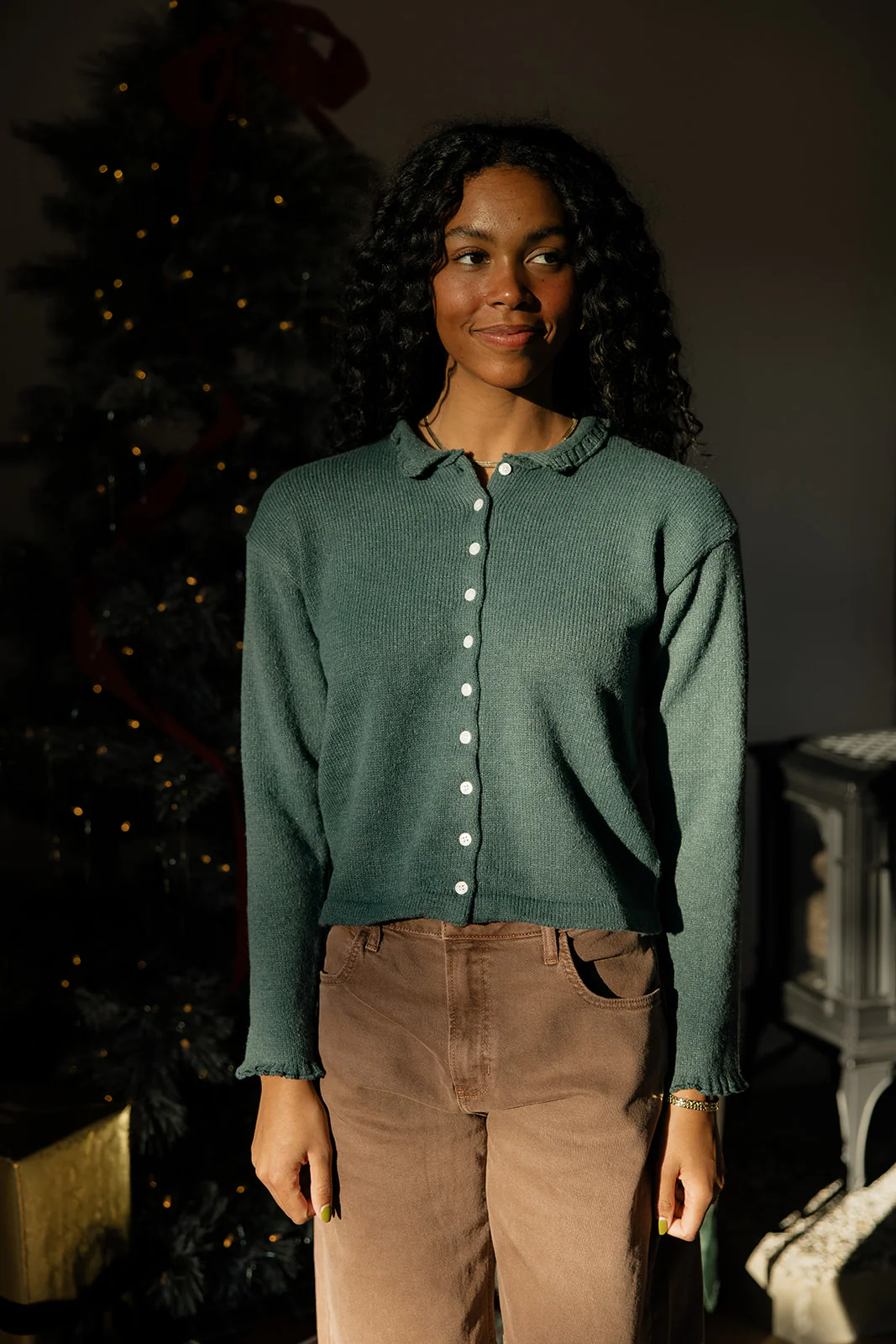 Wildwood Ruffle Cardigan - Image 4