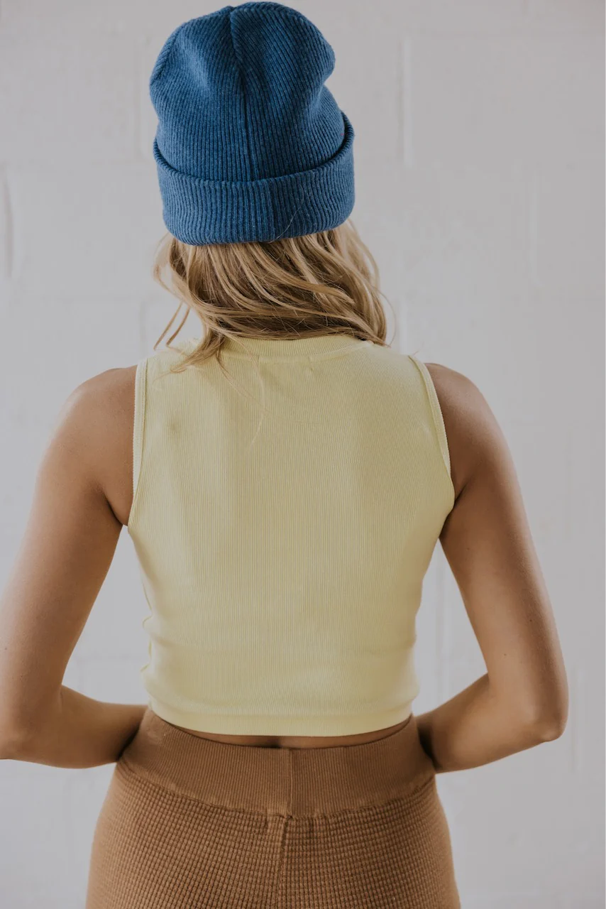 Willow Textured Cropped Tank - Image 12