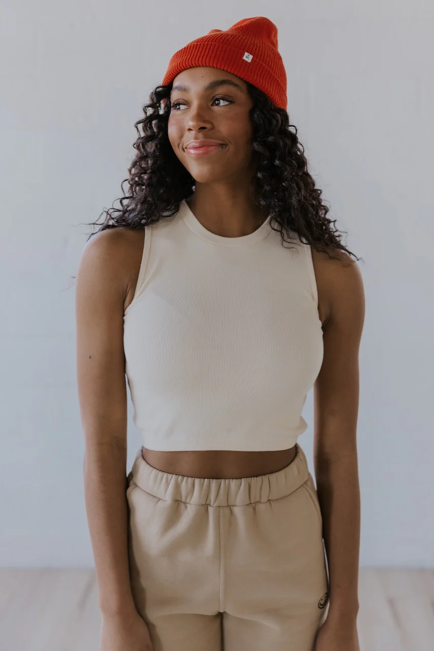 Willow Textured Cropped Tank - Image 45