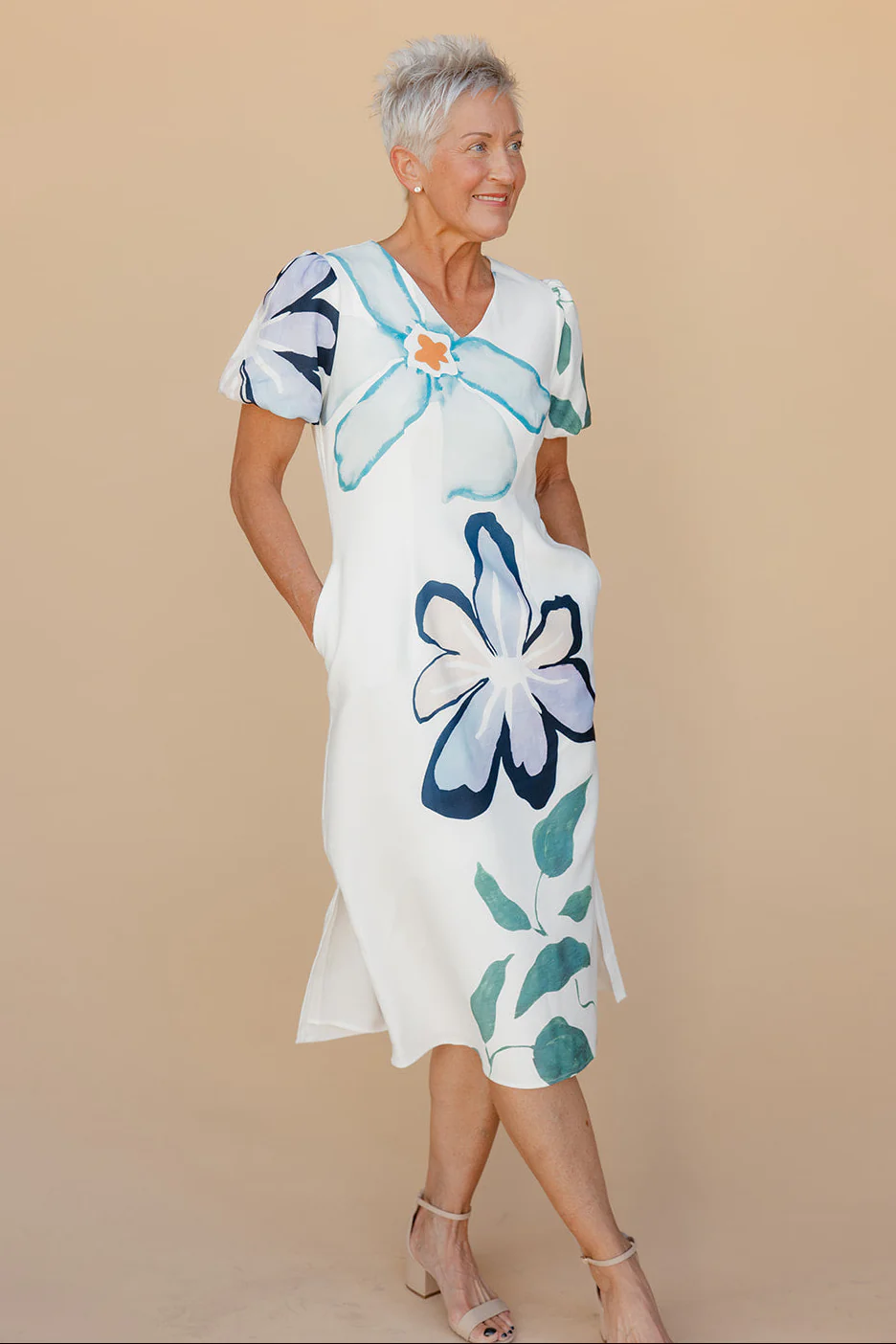 Wish You Were Mine Floral Dress - Image 10