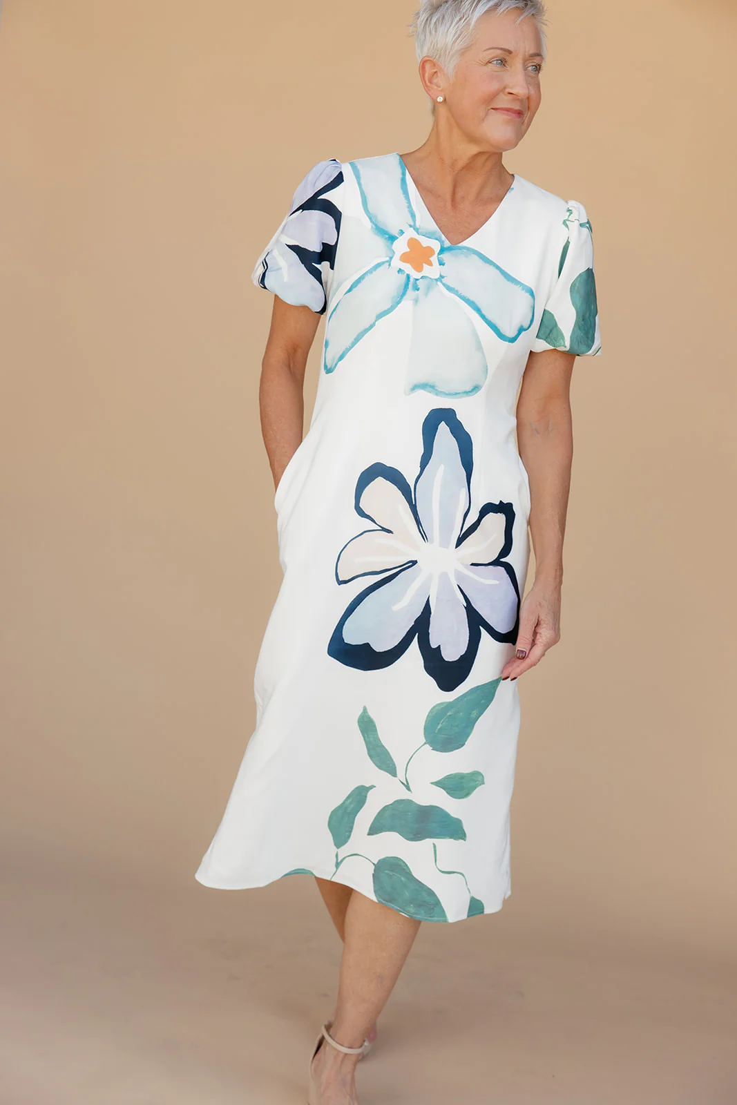 Wish You Were Mine Floral Dress - Image 11