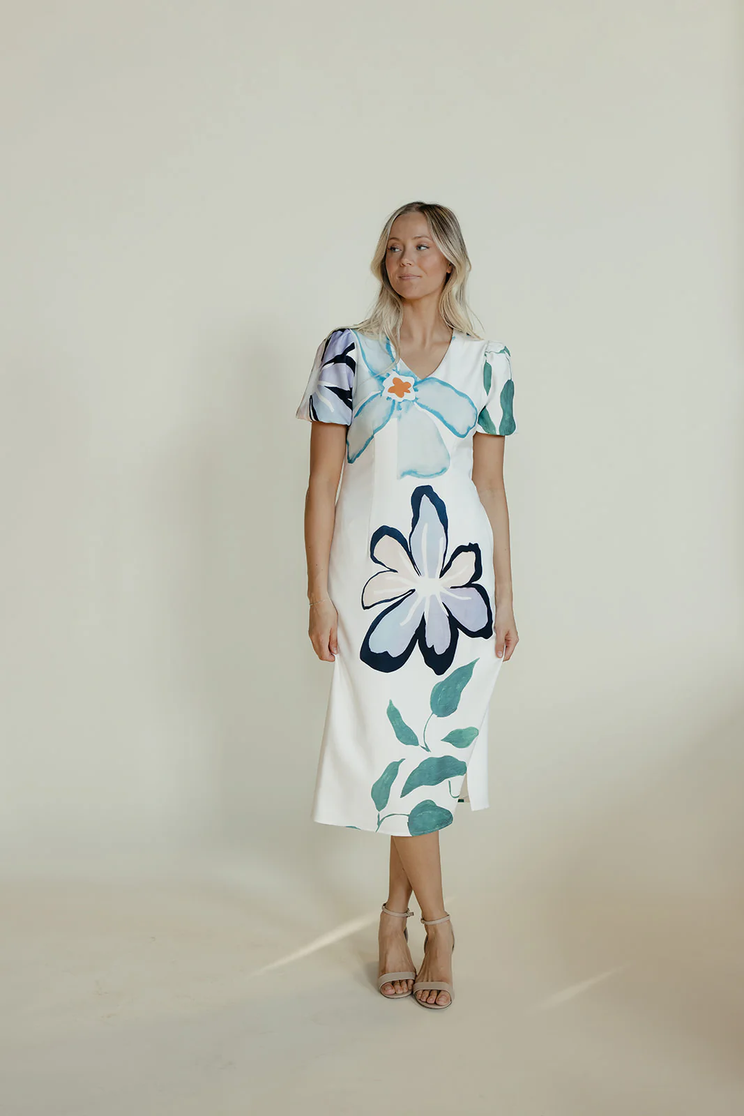 Wish You Were Mine Floral Dress - Image 15