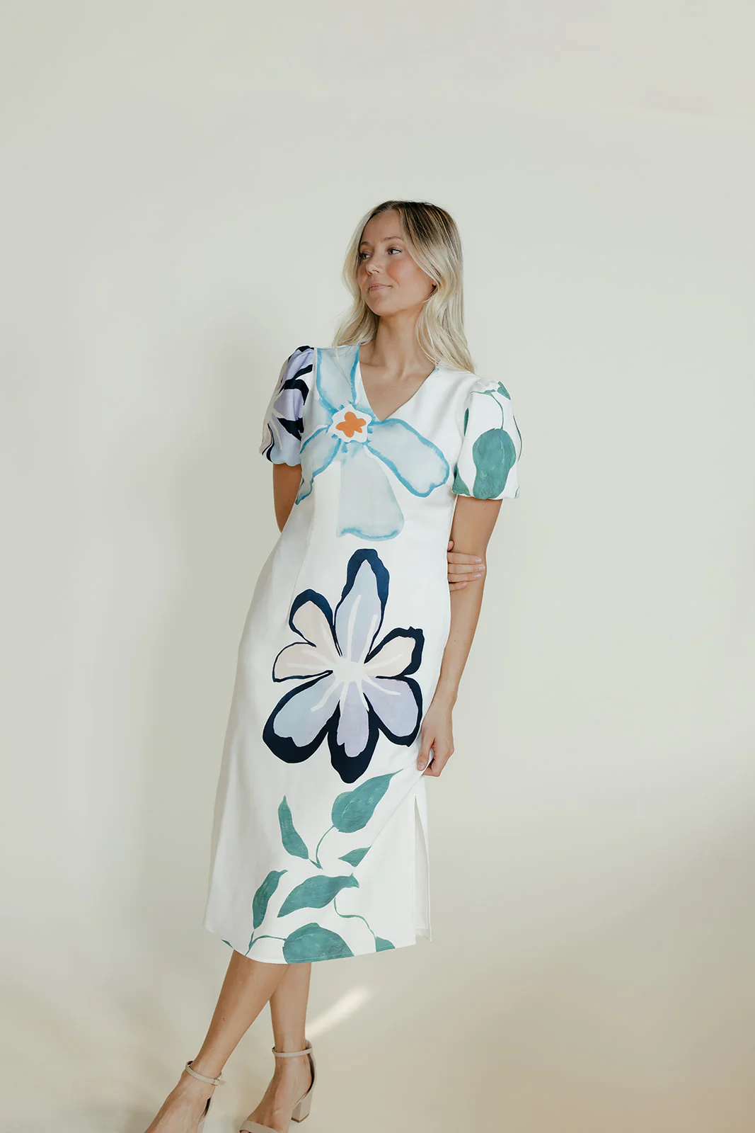 Wish You Were Mine Floral Dress - Image 18