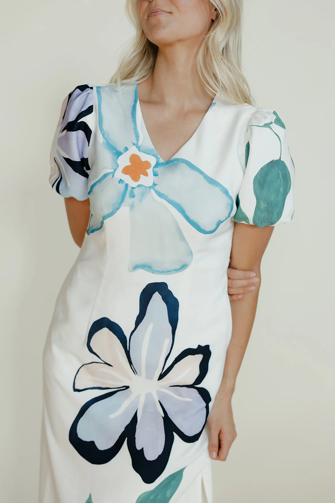 Wish You Were Mine Floral Dress - Image 19
