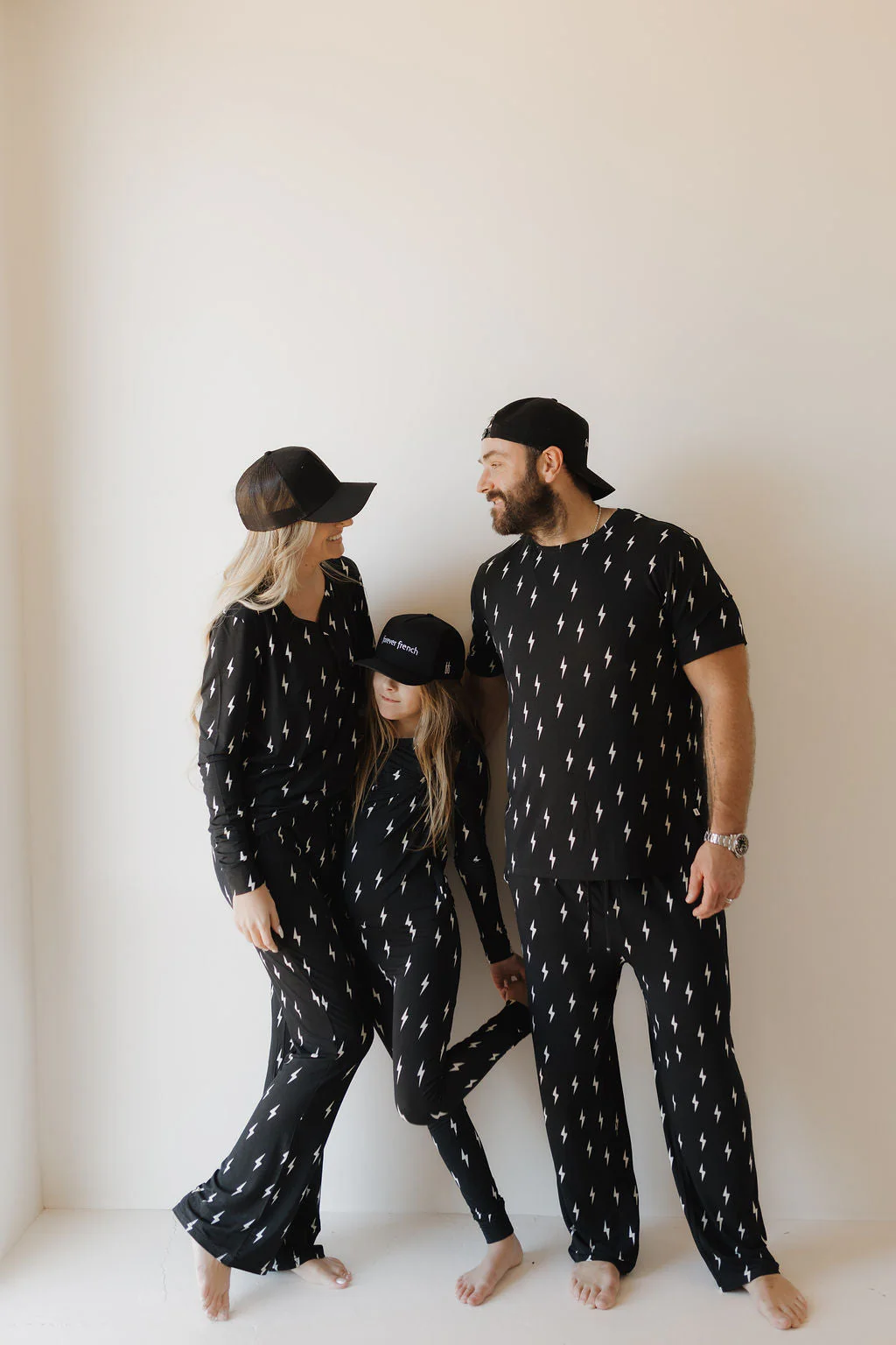 Women's Bamboo Pajama | Midnight Lightning Bolt - Image 4