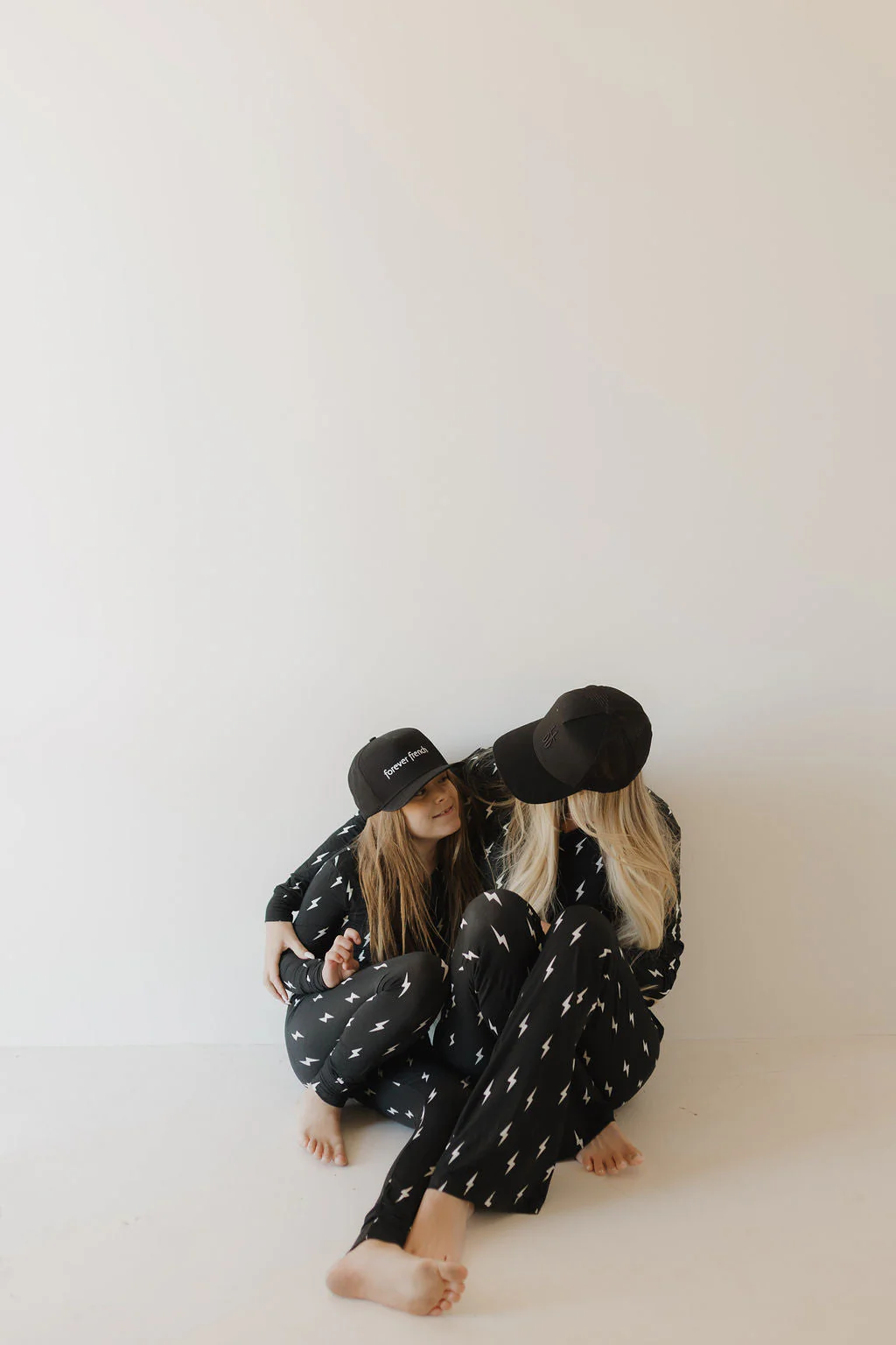 Women's Bamboo Pajama | Midnight Lightning Bolt - Image 8