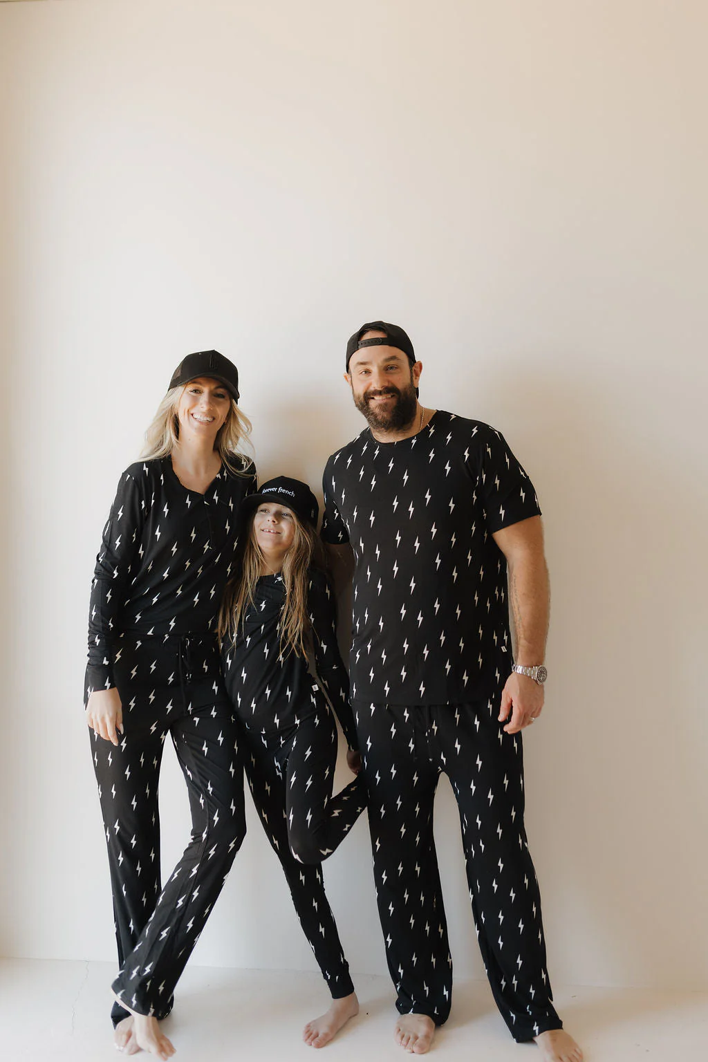 Women's Bamboo Pajama | Midnight Lightning Bolt - Image 9
