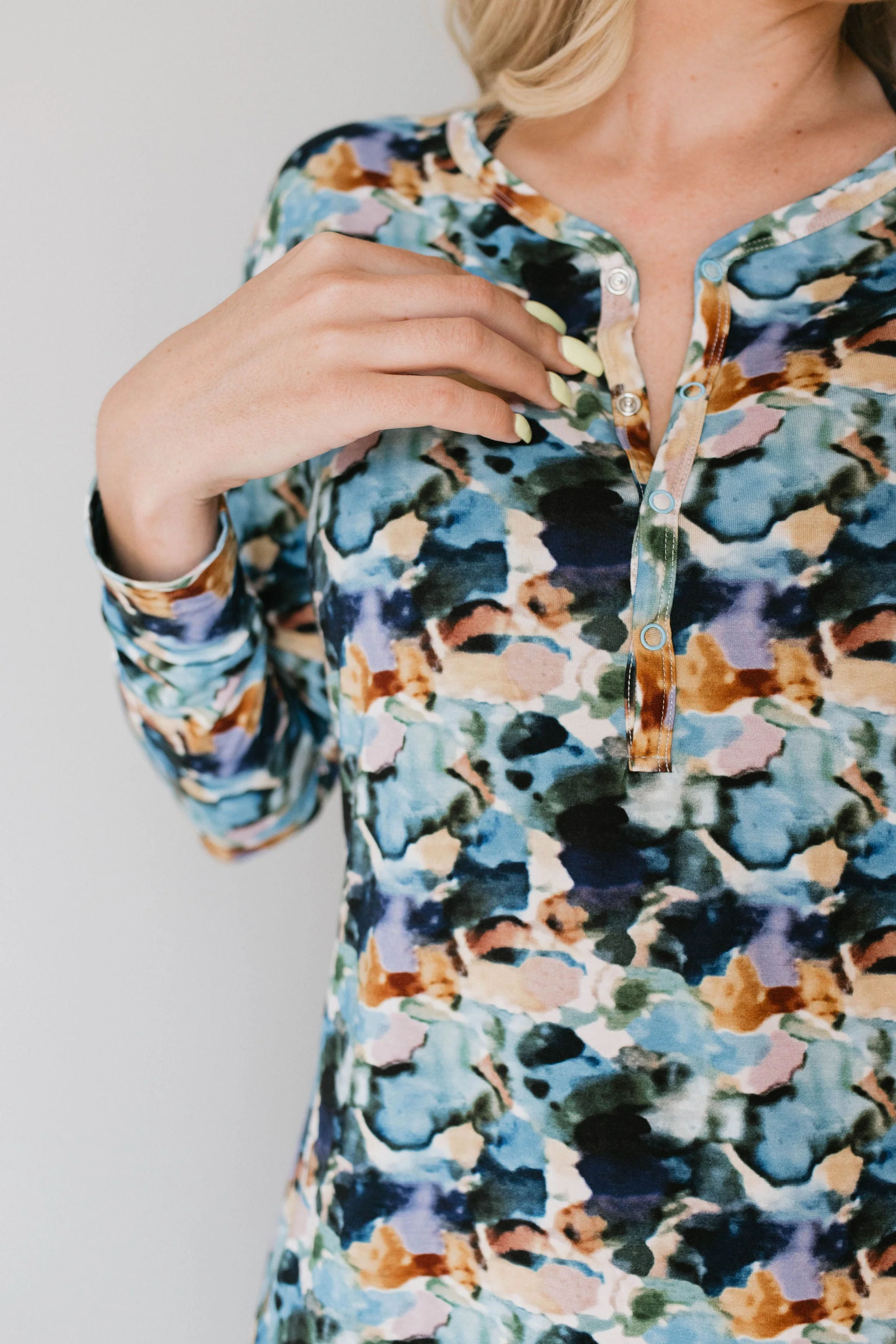 Women's Bamboo Pajamas | Charli Print - Image 11